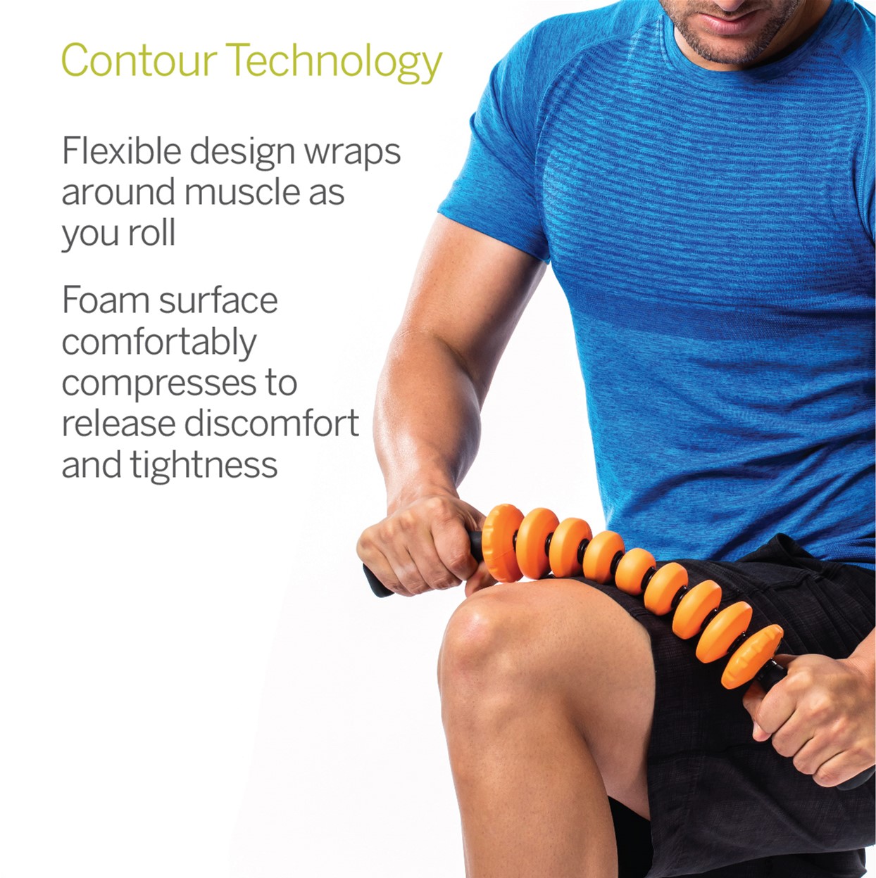 

Ручной массажный роллер Trigger Point STK Contour (21127)