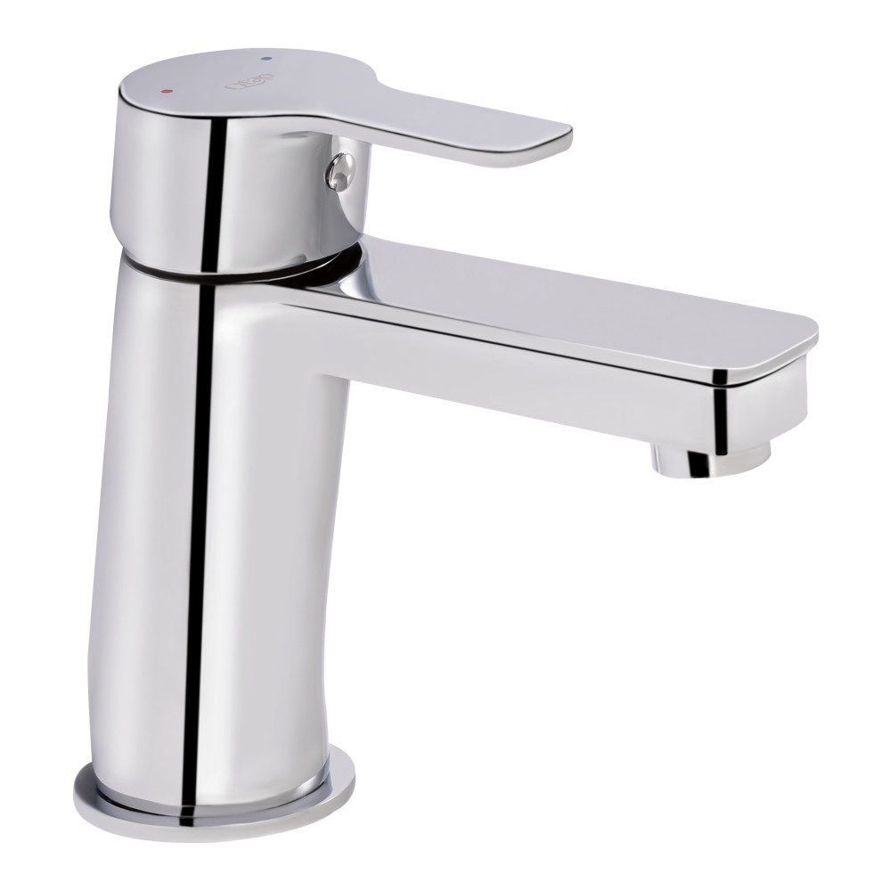 

Змішувач для умивальника Qtap Zdenek 10102C Чехія латунь хром одноважільний