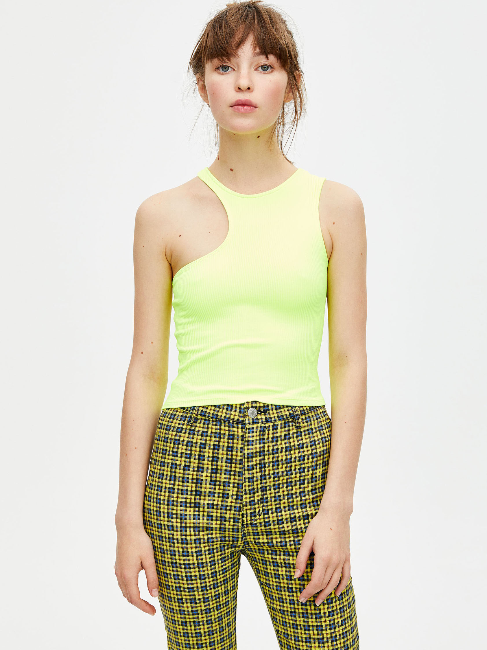 

Топ Pull & Bear 05247367301  Салатовый, Топ Pull & Bear 05247367301 S Салатовый