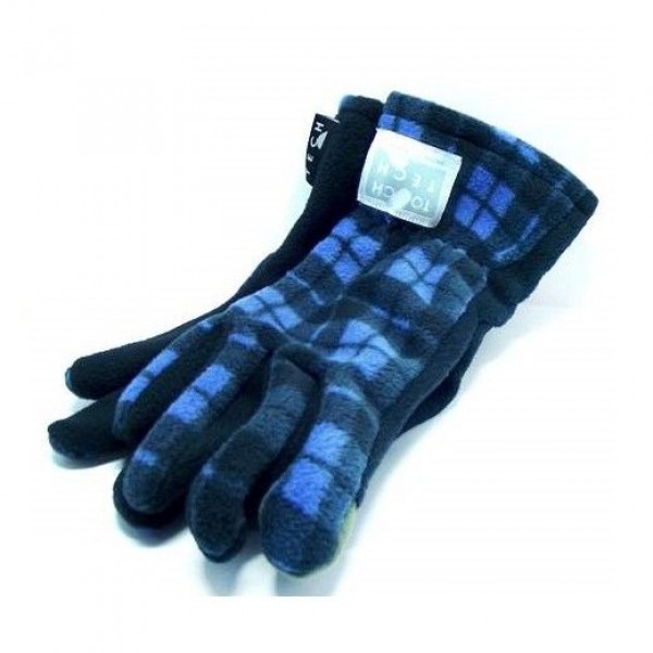 

Перчатки для сенсорных экранов TTech Quakers YH "L" blue