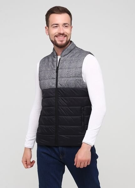 

Жилетка Zara 8288/616/802  серо-черная 29-0021, Жилетка Zara 8288/616/802 L серо-черная 29-0021