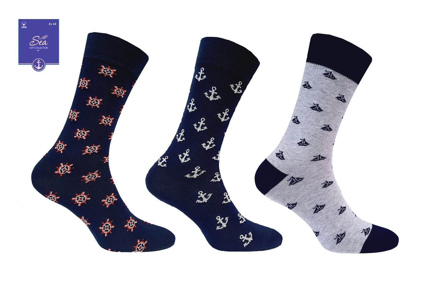 

Набір шкарпеток Super Socks SEA 3 пари р 41-44
