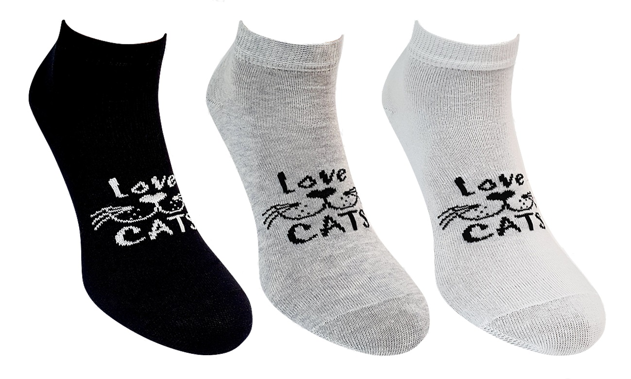 

Набір шкарпеток Super Socks LOVE CATS 3 пари р. 36-40 (S103)