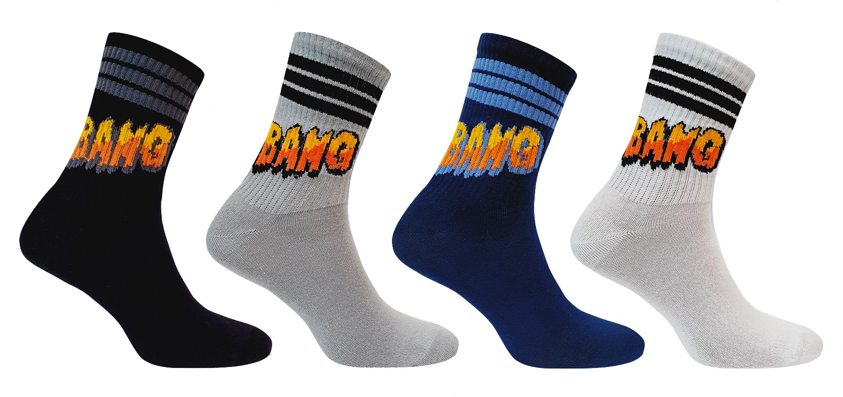 

Набір шкарпеток Super Socks BANG 4 пари р. 36-40 (S005)