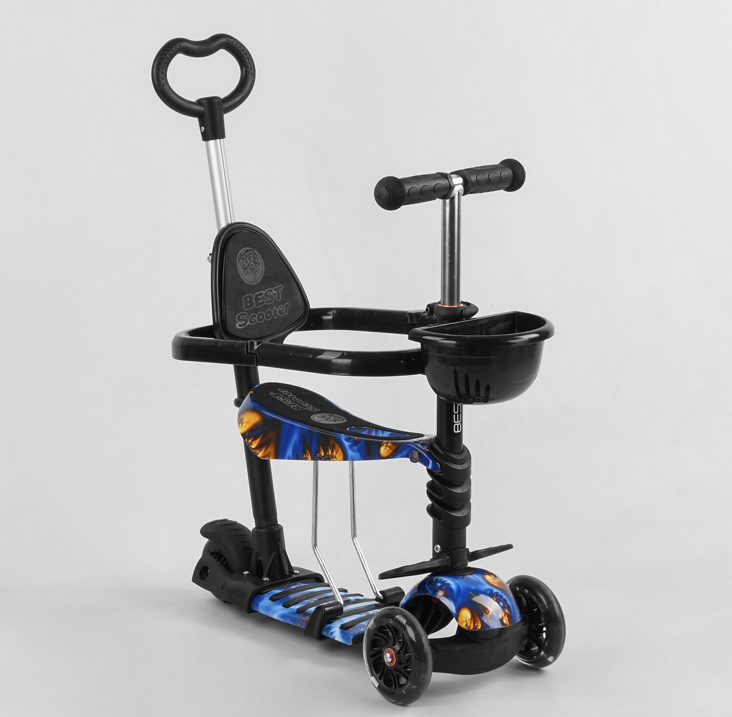 

Самокат 5 в 1 Best Scooter 3597 Black (3597)