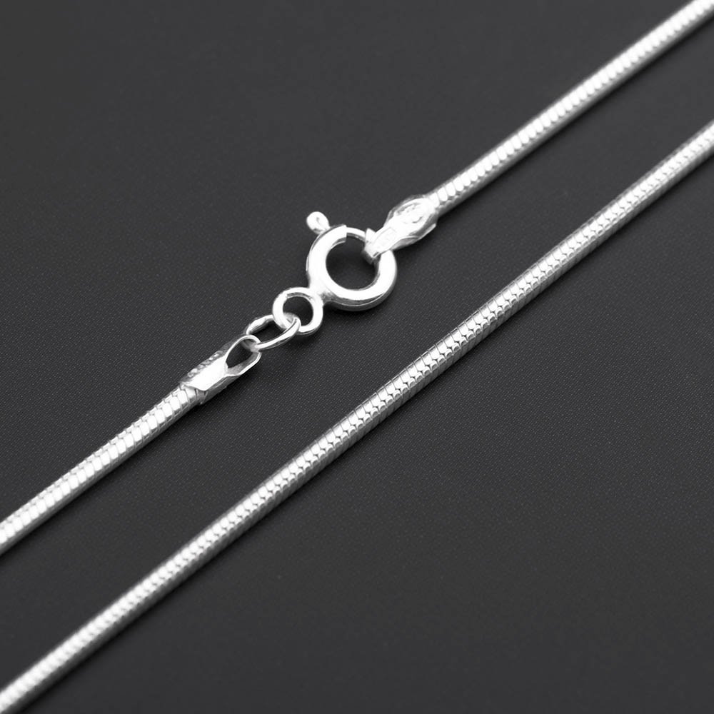

Цепочка из серебра Снейк (1.7 мм) 15002-1.7 Оникс 45