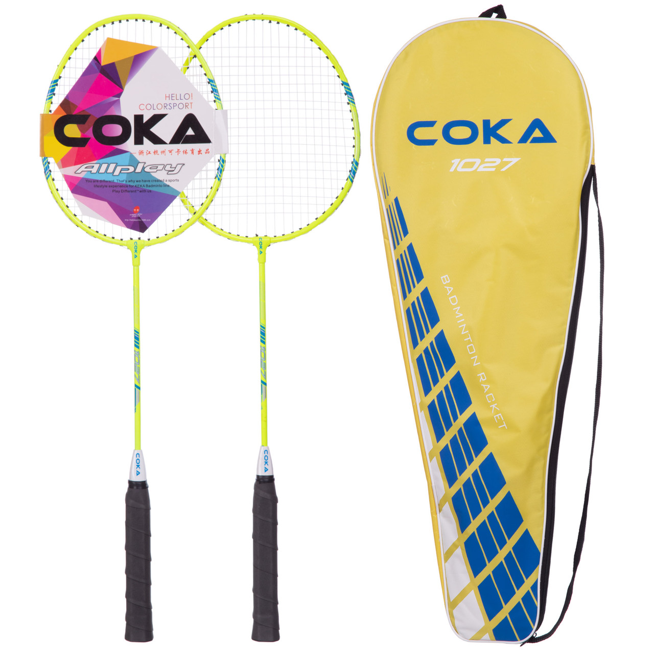 

Набор для бадминтона 2 ракетки в чехле Coka Sprinter 1027