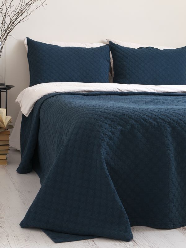 

Покрывало Limasso Cambridge 240x260 + 2 наволочки Dress Blue