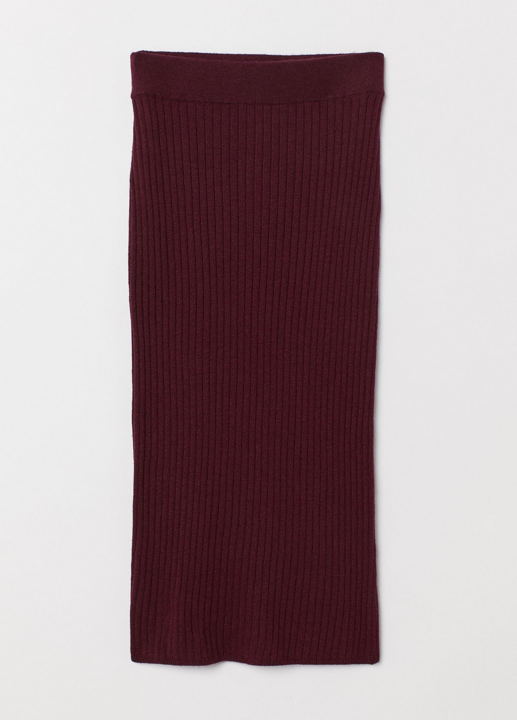 

Юбка H&M XS/P Бордовый 0730142