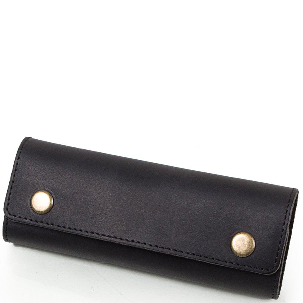 

Кожаная ключница мужская DNK Leather 14,5х5,8х2,5 см Черный