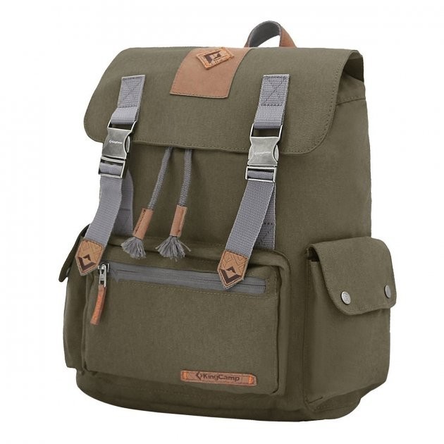 

Рюкзак городской на 15 л KingCamp Yellowstone Dark green