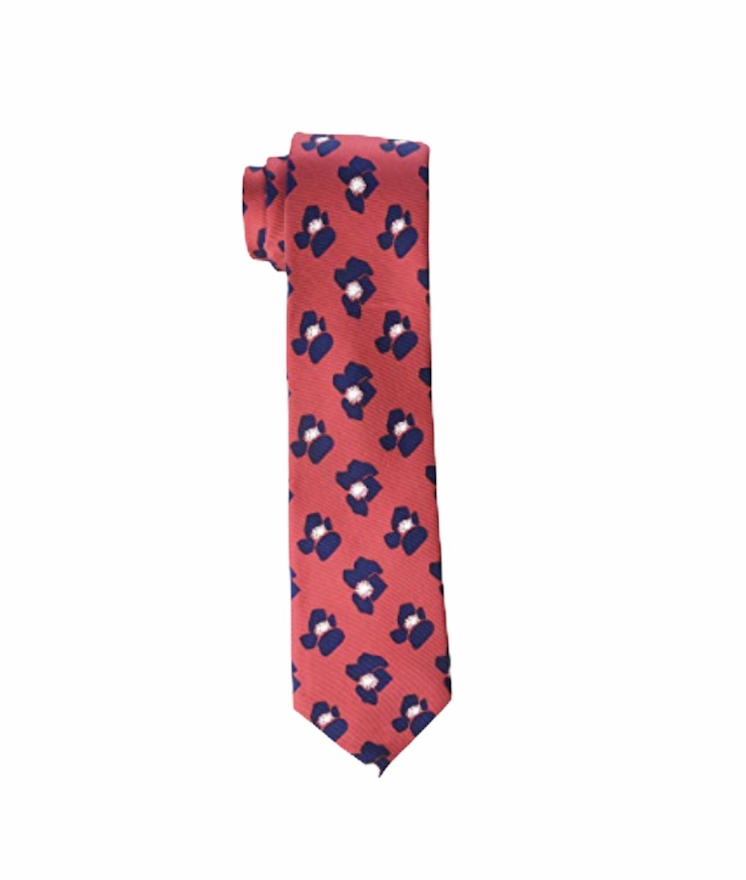 

Мужской галстук Tommy Hilfiger, с цветочным принтом,красный, 8X591606600