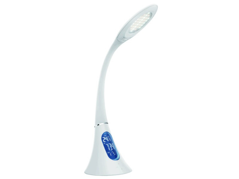 

Лампа светодиодная настольная Luxel, 10W, LED, 550Lm, 3000K, 4000K, 6500K, LCD-экран (4901)