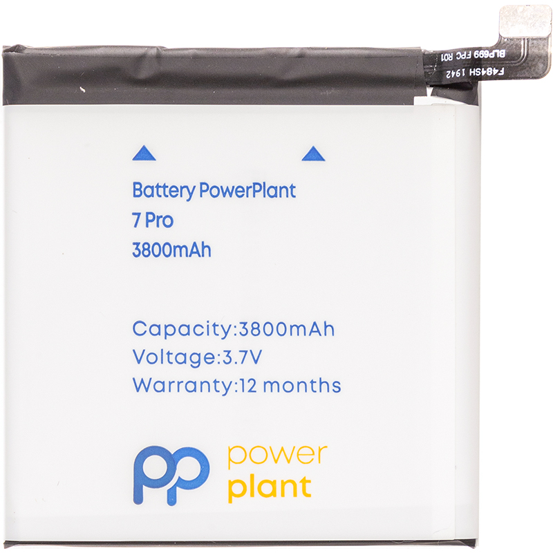 

Аккумулятор PowerPlant BLP699 для OnePlus 7 Pro 3800mAh High Copy