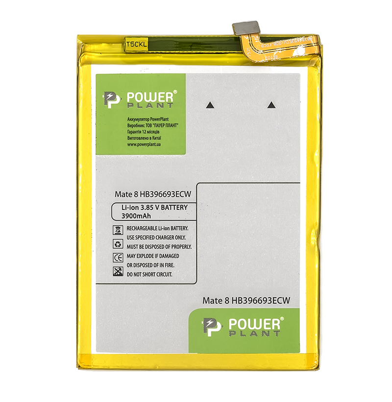 

Аккумулятор PowerPlant HB396693ECW для Huawei Mate 8 3900mAh High Copy