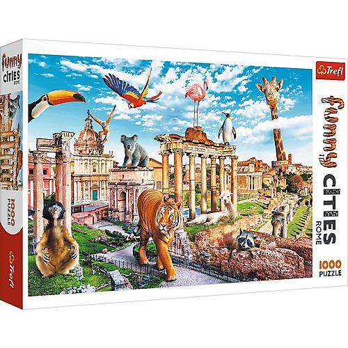 

Пазлы "Веселые города: Дикий Рим" 1000 элементов Trefl (10600)