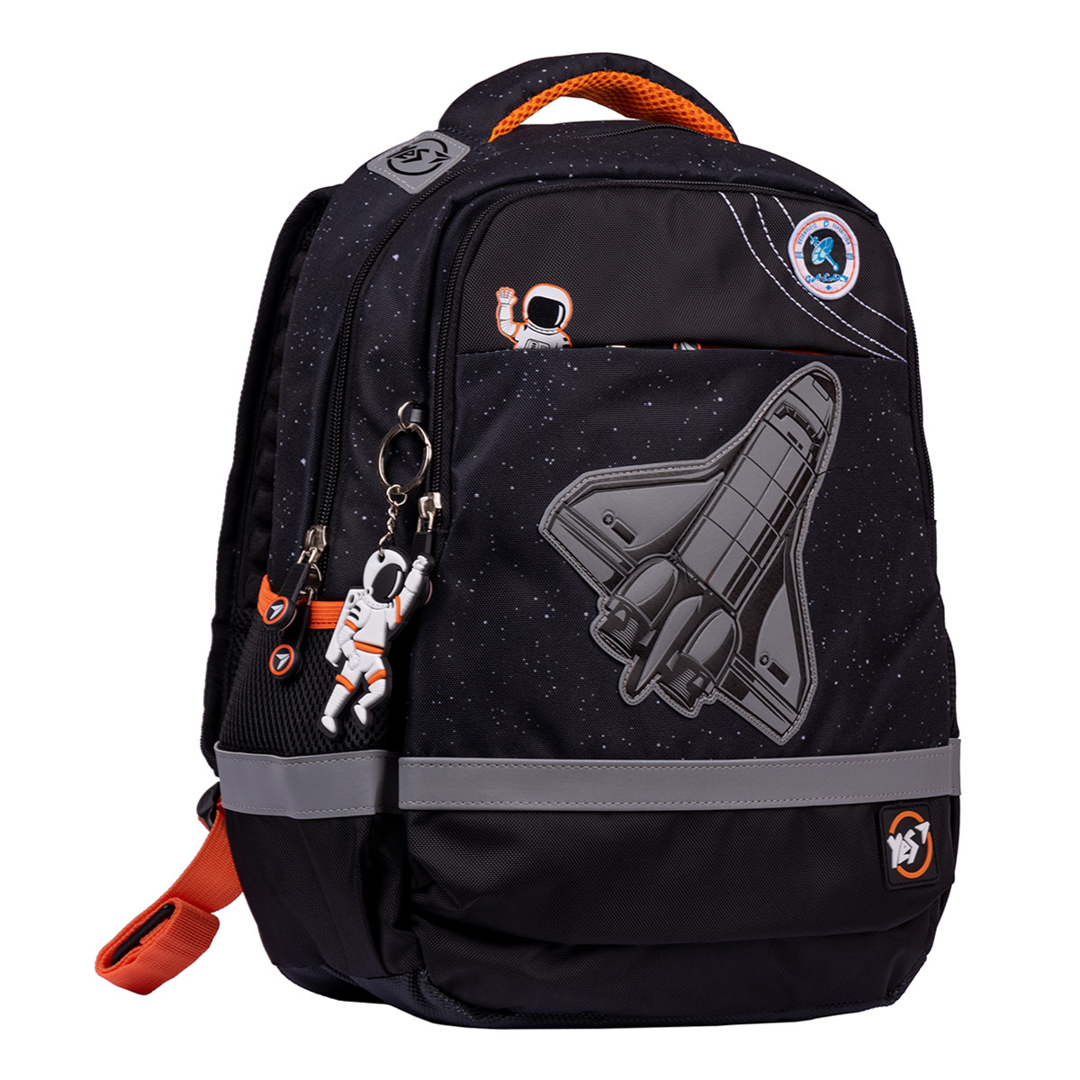 

Школьный рюкзак YES S-52-1 Ergo "Explore the universe" для мальчиков младшего и среднего школьного возраста, школьный ранец с ортопедической спинкой , черный