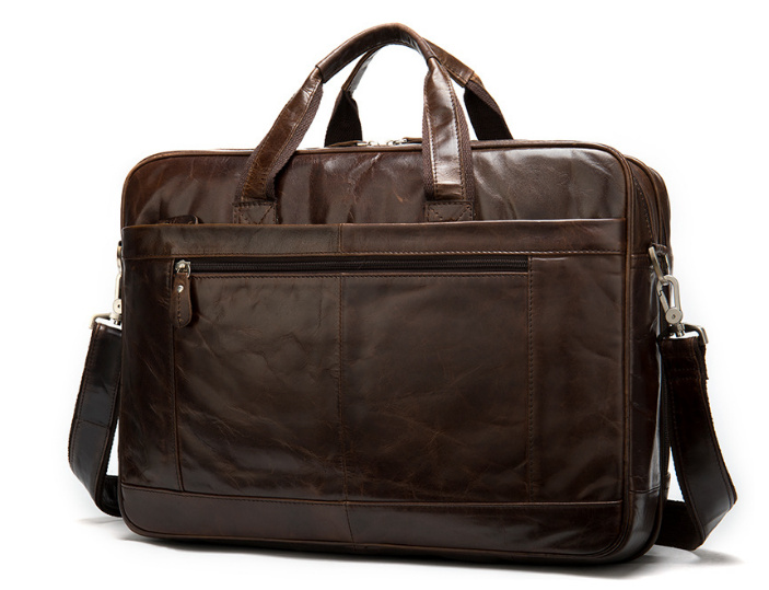 

Кожаный портфель мужской Buffalo Bags 42х31х8 см Коричневый
