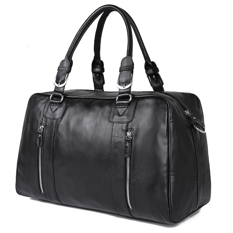

Сумка кожаная мужская Buffalo Bags 46х27х15 см Черный