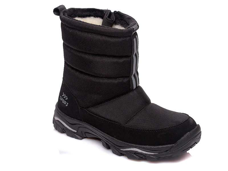 

Детские сапоги зима Weestep 58153 BK (33-37.5)-ASW для мальчика Черный р.36 (22,5 см.)