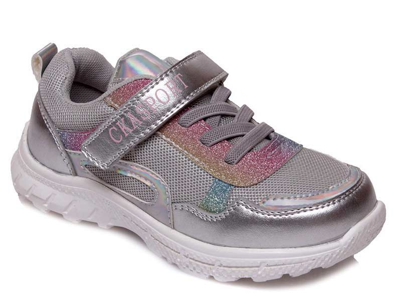 

Детские кроссовки деми Weestep 53766 S (27-32)-ASW для девочки Серый р.29 (18,5 см.)