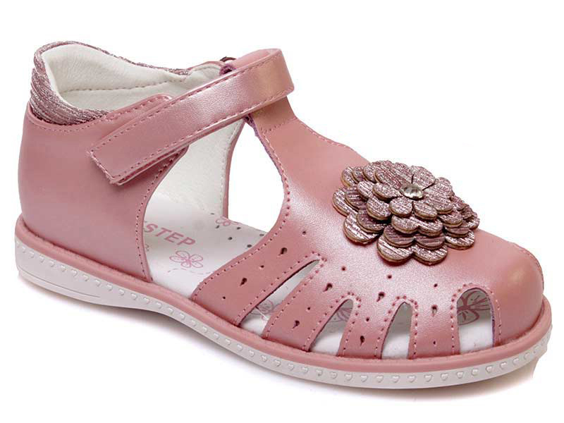 

Детские босоножки лето Weestep 0547 P (26-30)-ASW для девочки Розовый р.30 (19 см.)