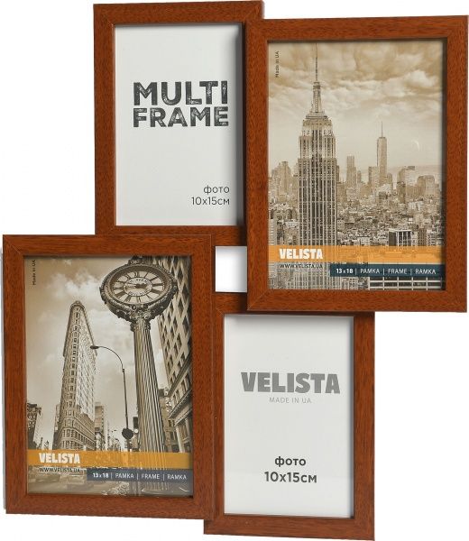 

Рамки-колаж на 4 фото Velista 33,5 х 38,5 см (15Е-5120v)