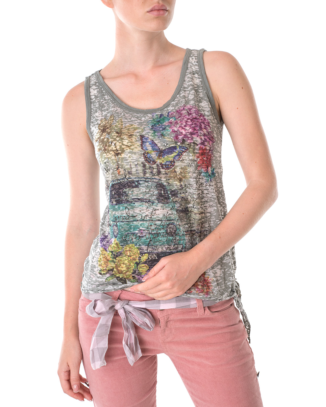 

Майка жіноча MISS MISS (13870005-mint/77) Сірий M