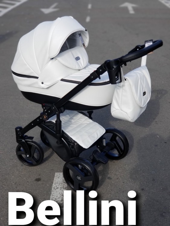 

Детская коляска 2в1 Baby Pram Bellini White