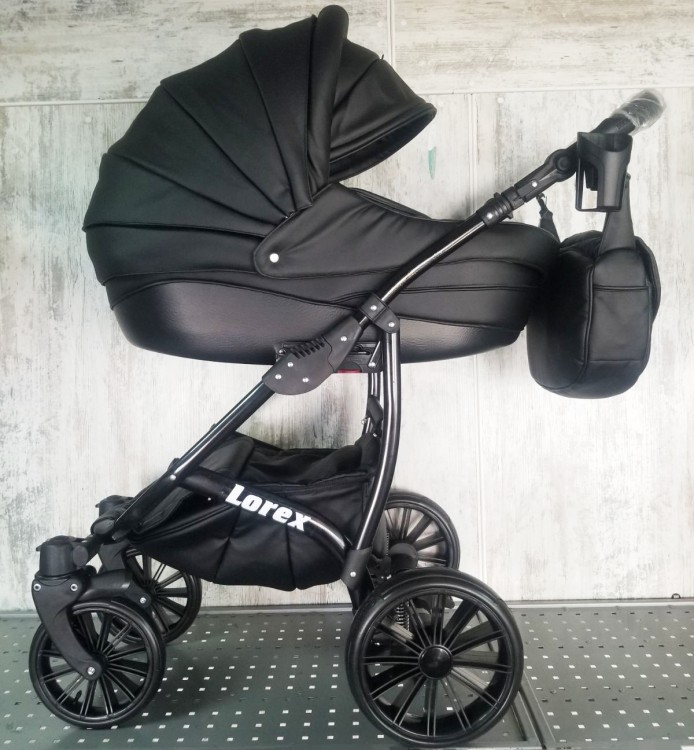 

Детская коляска 2в1 Baby Pram Lorex Black