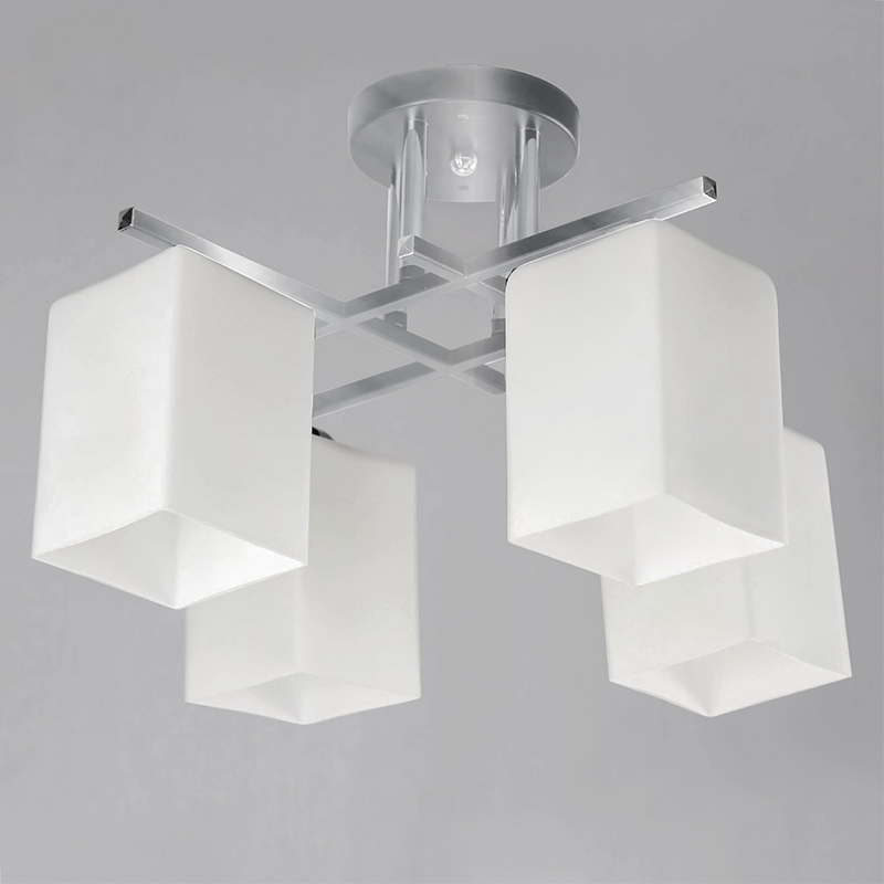 

Люстра стельова Light House NM-15321/4 CR+WT хром