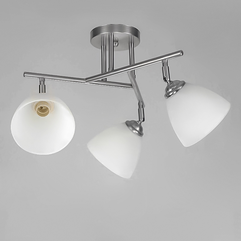 

Люстра стельова Light House NM-15993/3 CR+WT хром