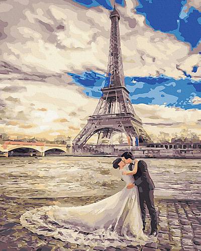 

Рисование по номерам "Молодожены" Rainbow Art (GX40808)