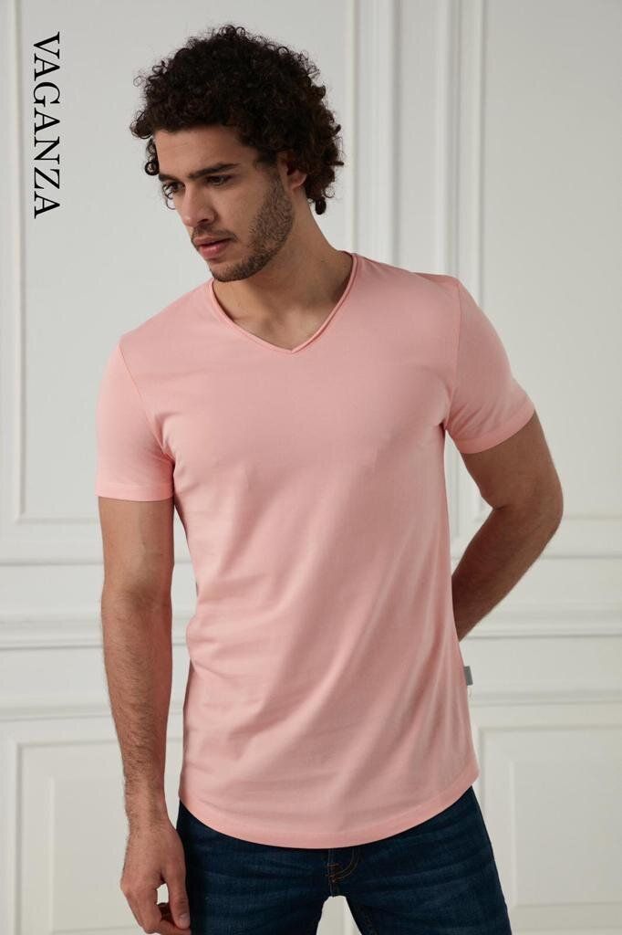 

Футболка VAGANZA Y20-1102 L Блідо-ліловий