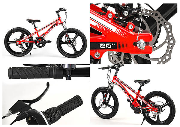 

Детский спортивный велосипед 20’’ «Speedline» магниевая рама (красный) CORSO (MG-28455)