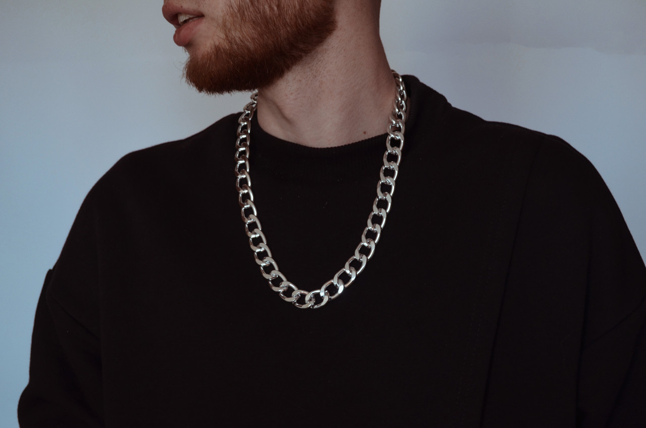 

Цепь на шею толстого плетения «‎Fat Link» от Chains Factory