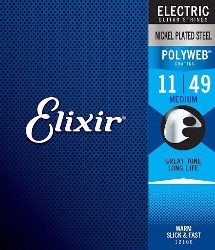 

Струны для электрогитары Elixir EL PW M (11/49)