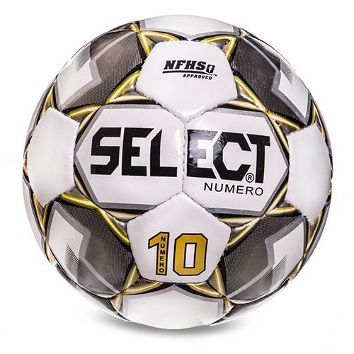 

Мяч футбольный Select ST Numero 10-IMS FB-2983 FDSO №5 Бело-серый (57508133)