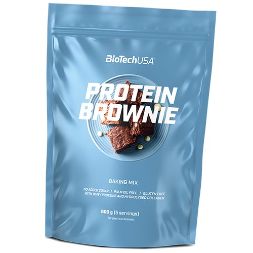 

Протеиновый брауни, Protein Brownie, BioTech (USA) 600г (05084019)
