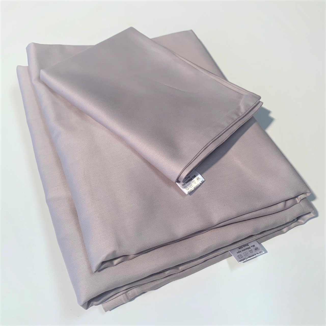 

Комплект постельного белья RaccoonLand Lilac 110х90 нежно сиреневый сатин