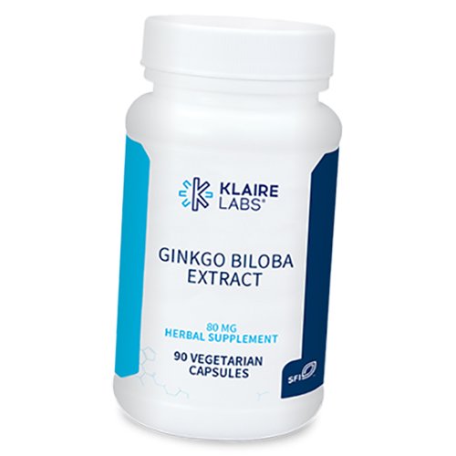 

Гинкго Билоба, Ginkgo Biloba 80, Klaire Labs 90вегкапс (71517009)