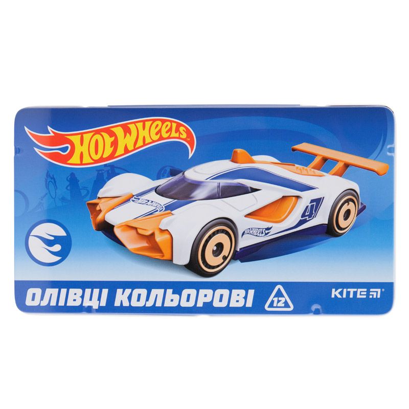 

Набор цветных карандашей Hot Wheels 12 штук Kite (HW19-058) (163800)