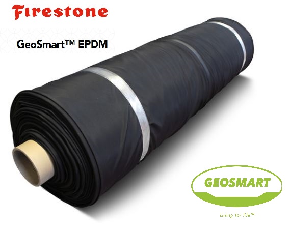 

Мембрана EPDM Firestone GEOSMART для прудов 0,80 мм х 12м х 30м