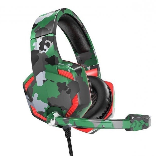 

Игровые наушники Носо Gaming Hi-Res ESD 08 с подсветкой и микрофоном