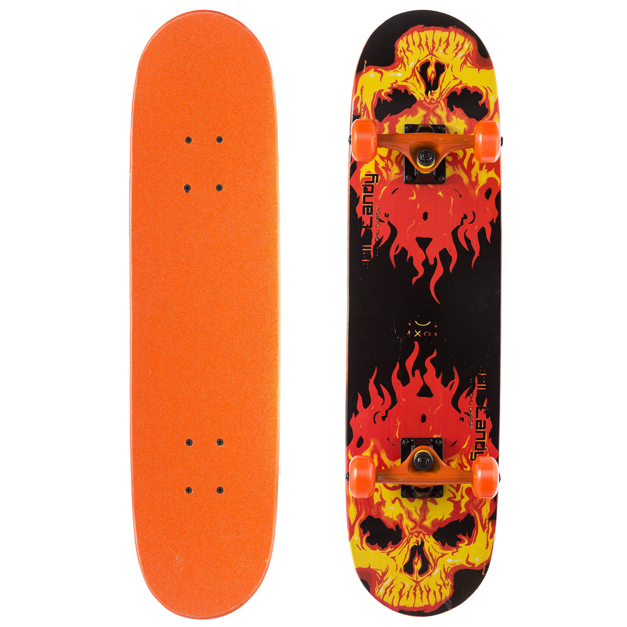 

Скейтборд Skateboard Fire Sprinter 880-3 Black-Orange