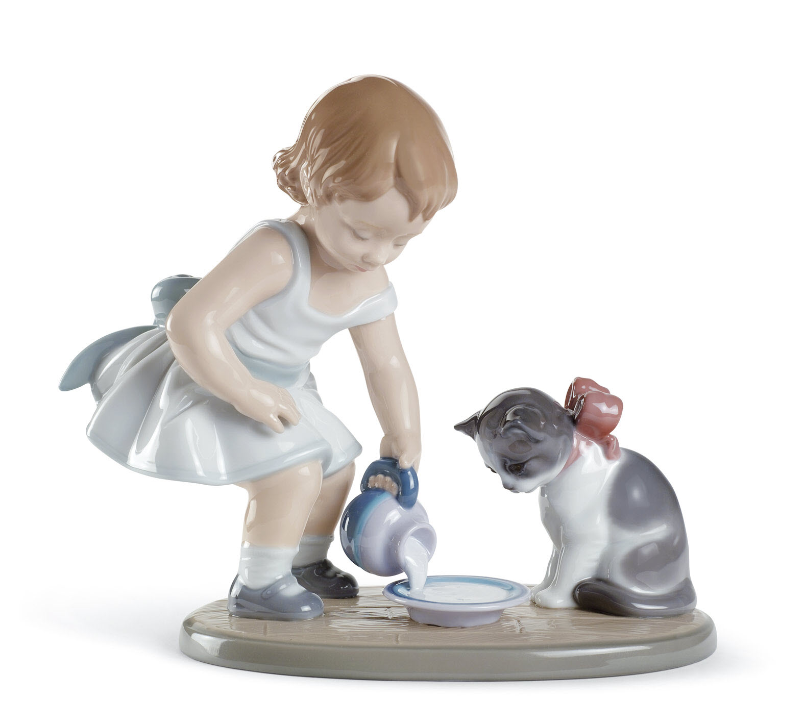 

Статуэтка Китти, время завтракать! Lladro 01008498