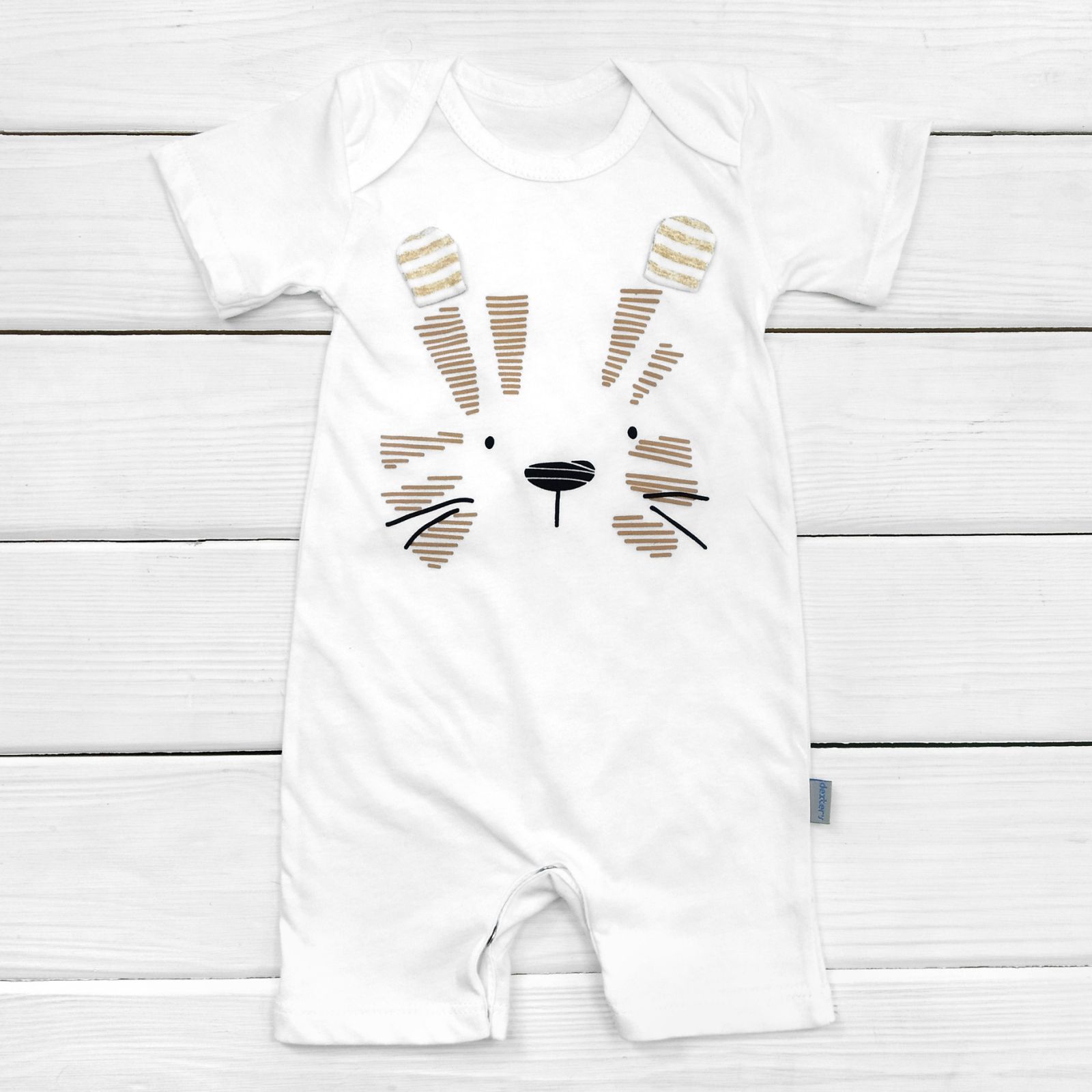 

Песочник Dexter`s с коротким рукавом sunny 80 см белый