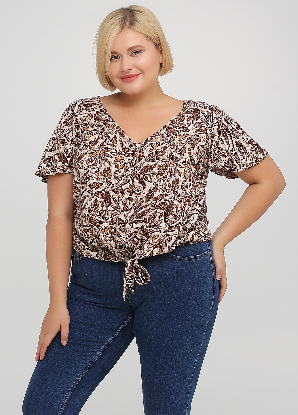 

Блуза C&A  Бежевый 2103360_беж.кор.узор_01, Блуза C&A 44 Бежевый 2103360_беж.кор.узор_01