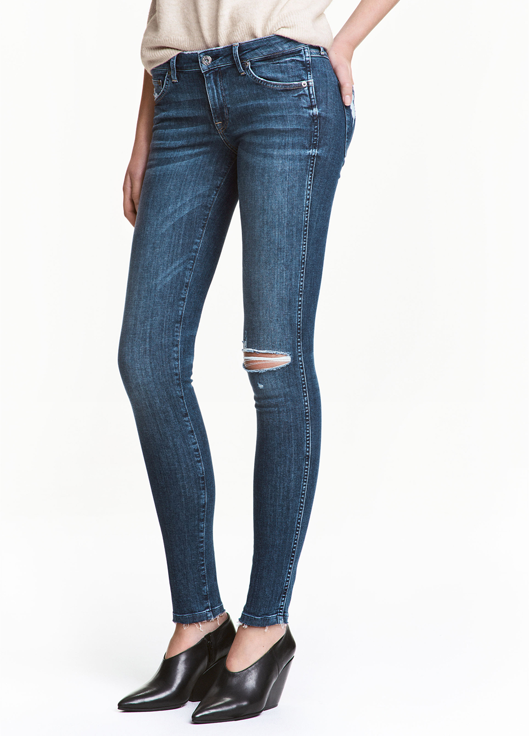 

Джинсы H&M W26L32 Синий 0424664_т.син._04