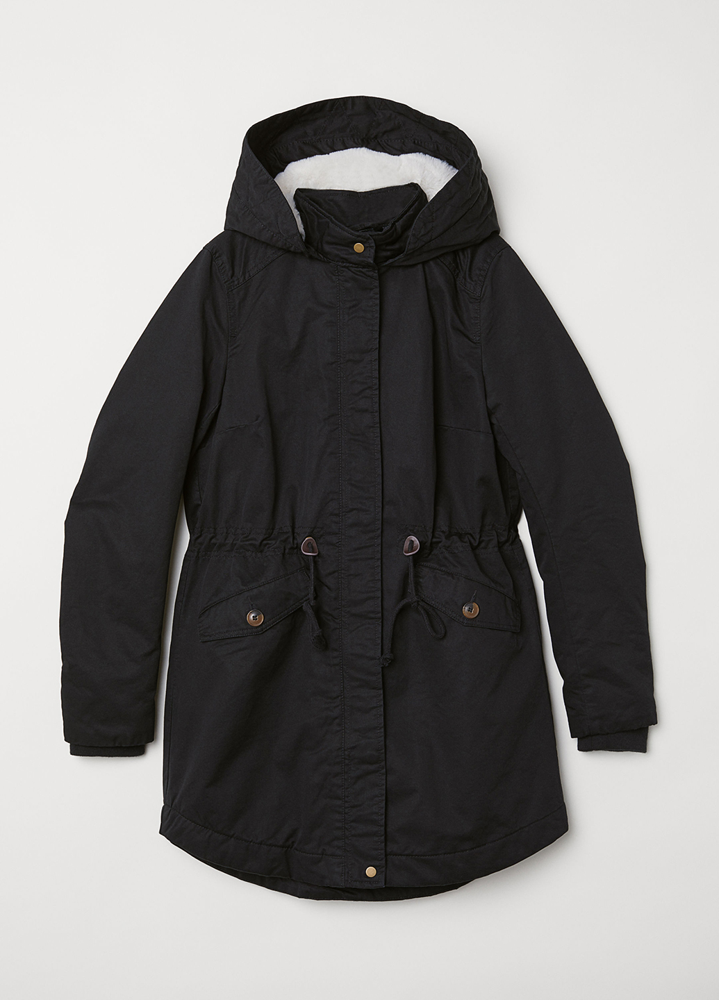

Куртка парка H&M 32 Черный 0640807_черн.
